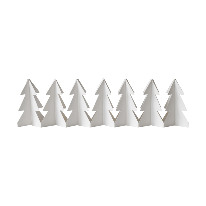 Tree in a row decoração 60 cm - Branco - DBKD