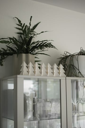 Tree in a row decoração 60 cm - Branco - DBKD