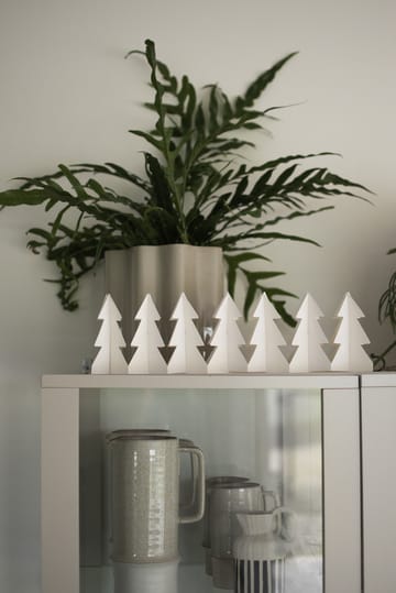 Tree in a row decoração 60 cm - Branco - DBKD