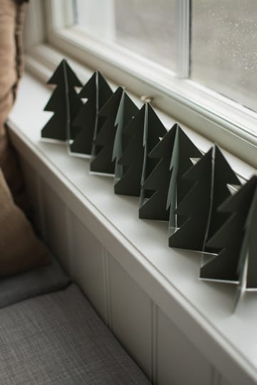 Tree in a row decoração 60 cm - Verde - DBKD