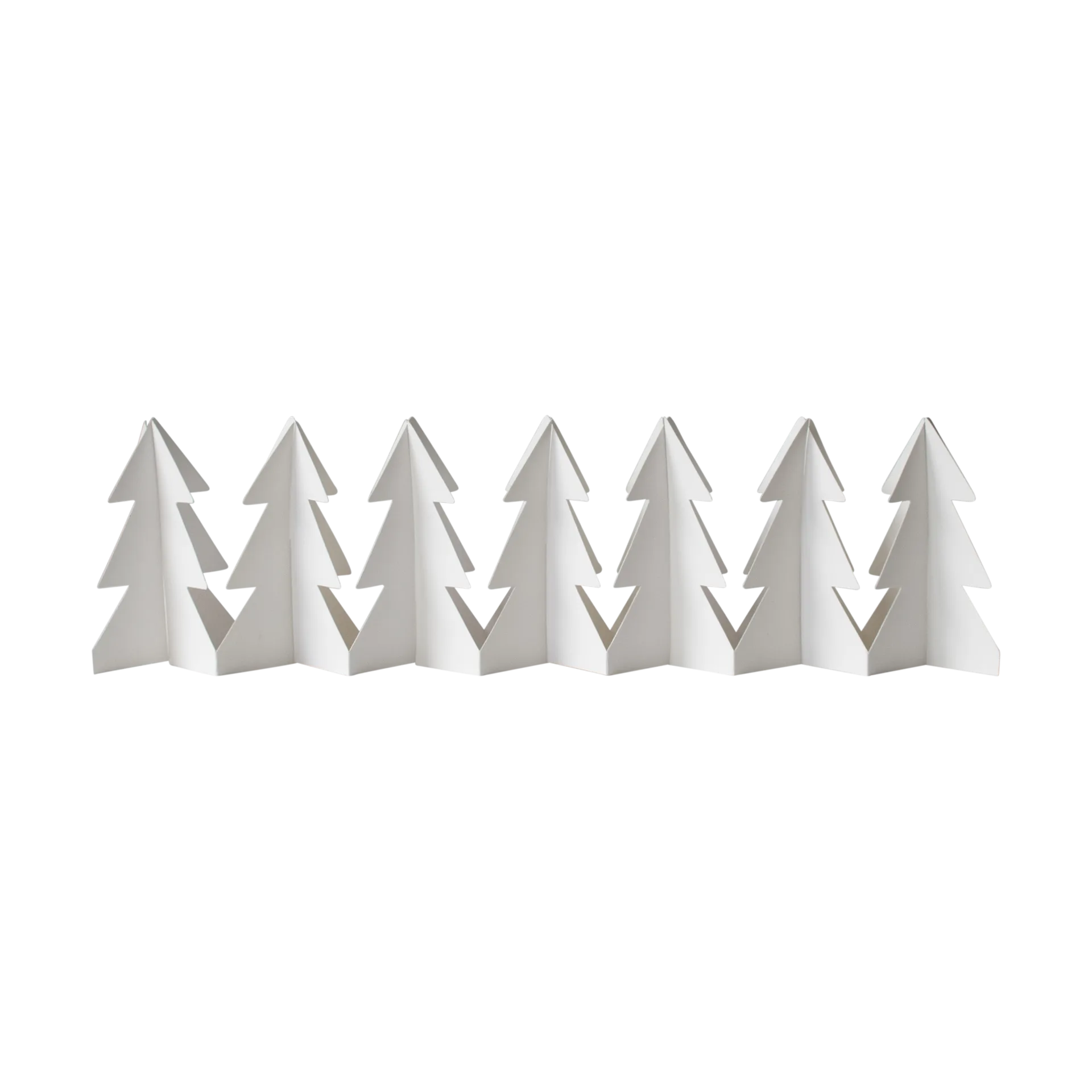 Tree in a row decoração, Branco, 7x60 cm DBKD