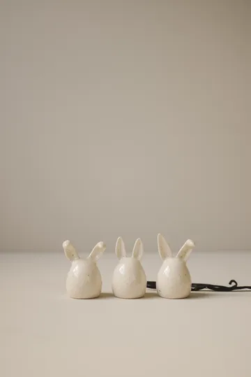 Triplets coelho da Páscoa 3 unid. - Vanilla - DBKD