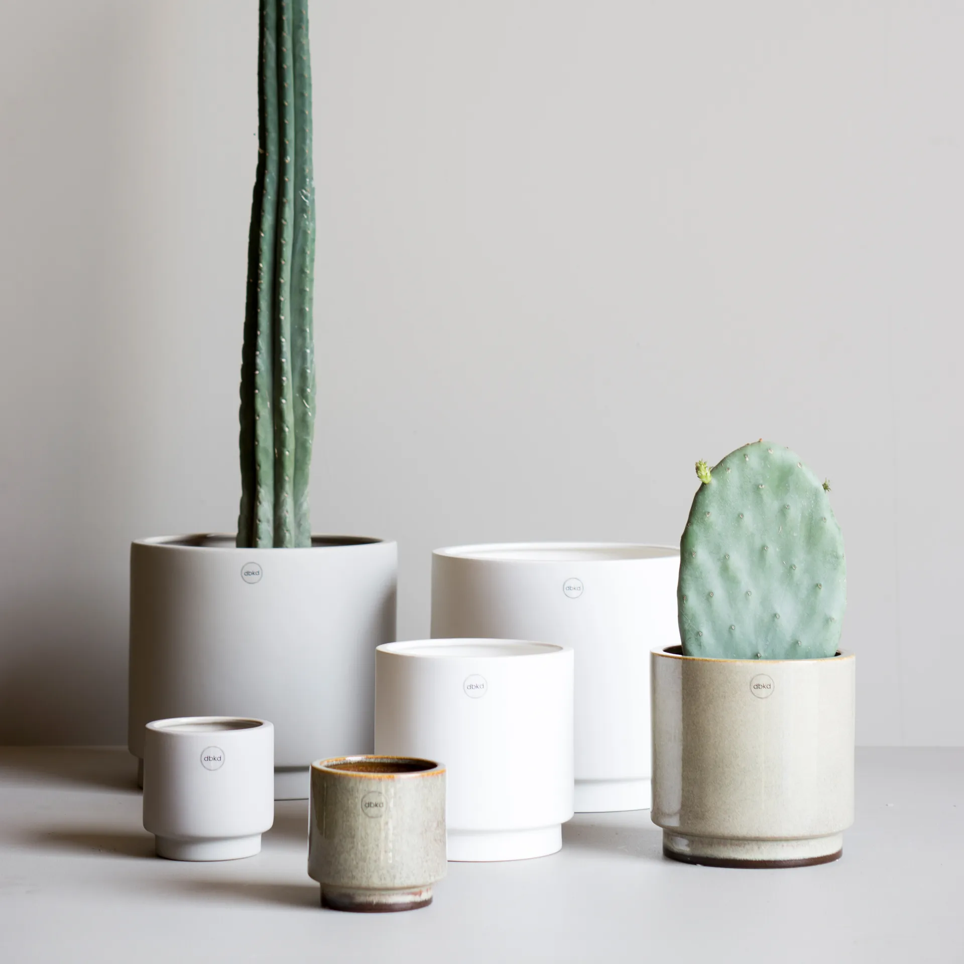 Vaso branco Solid, Grande DBKD