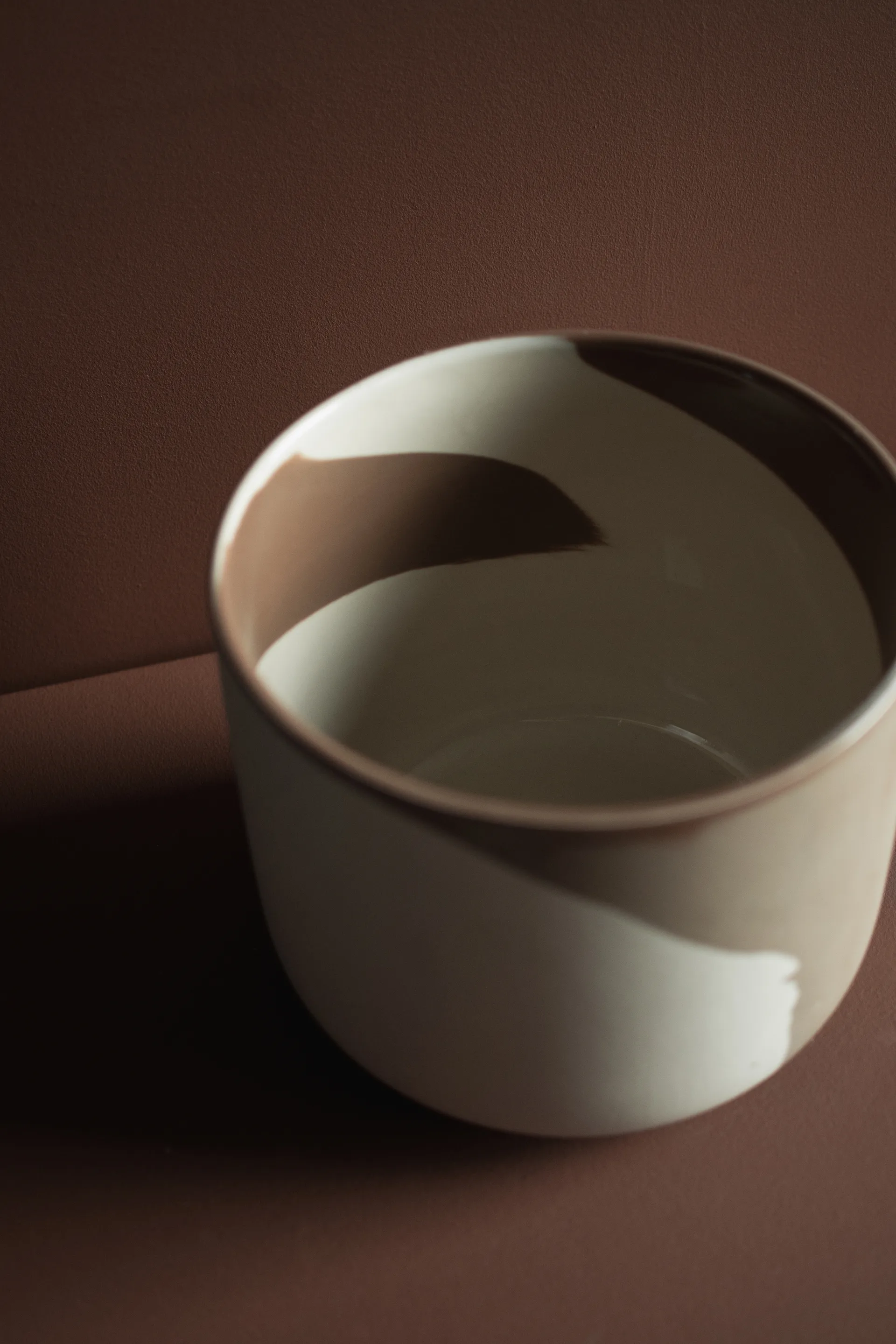 Vaso Calm Ø23 cm, Beige-brown DBKD