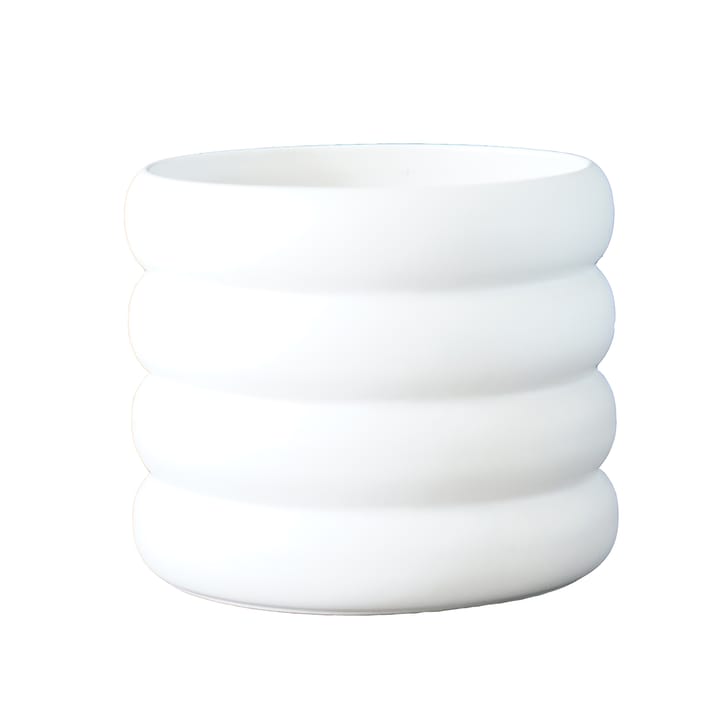 Vaso de flores branco Mud - Médio Ø 14 cm - DBKD