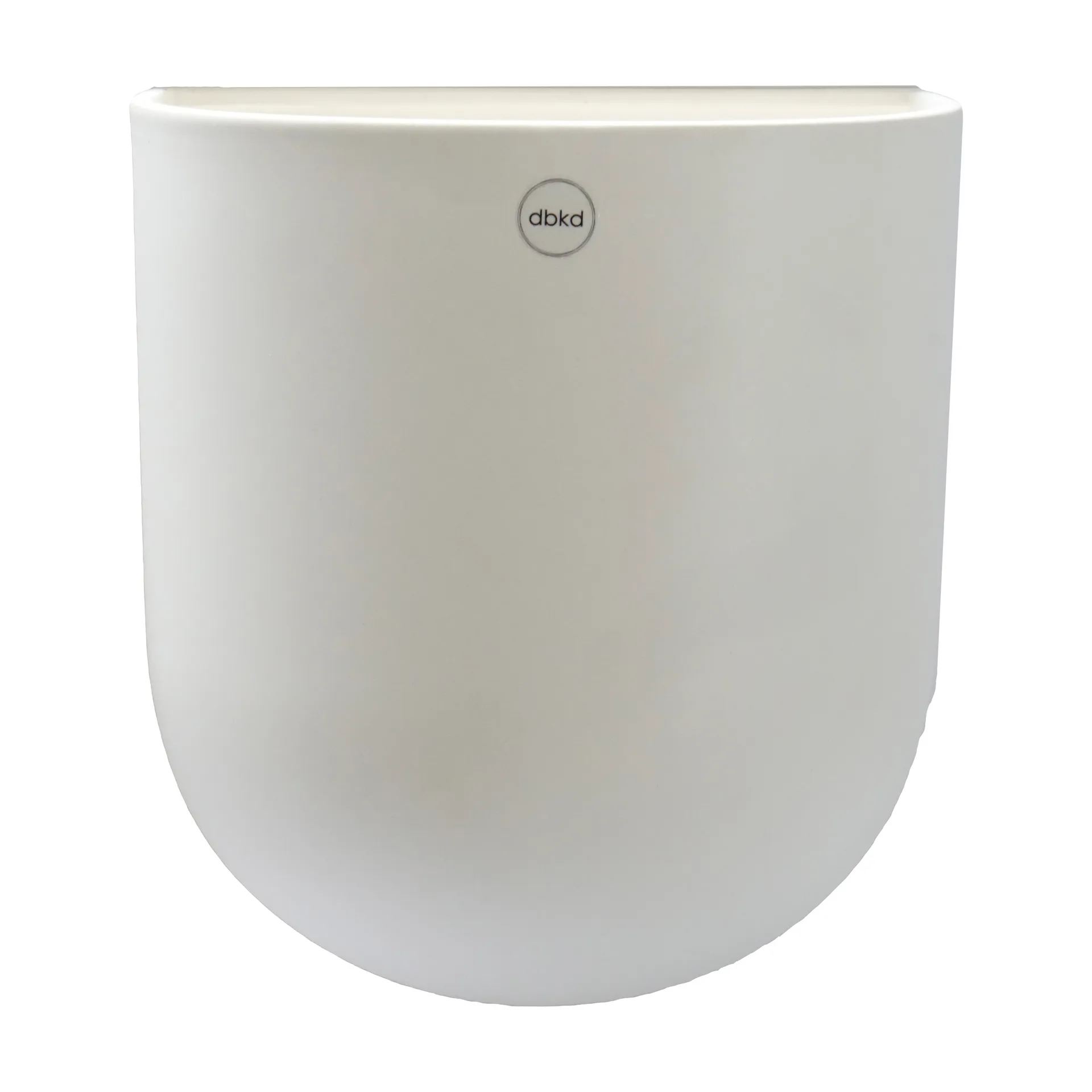 Vaso de flores de parede branco Cut, XL DBKD
