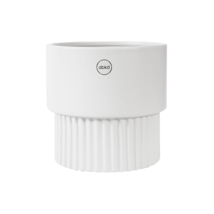 Vaso de flores Front Ø16, branco DBKD