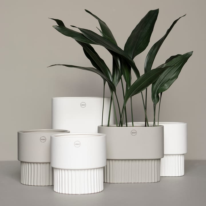 Vaso de flores Front Ø16, branco DBKD