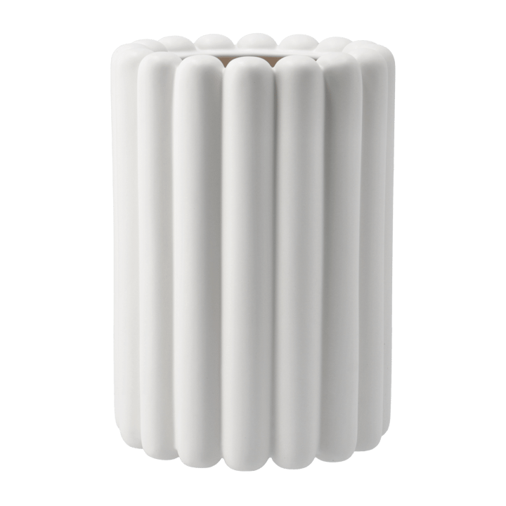 Vaso de flores grande Mist Ø19x27 cm - Branco - DBKD