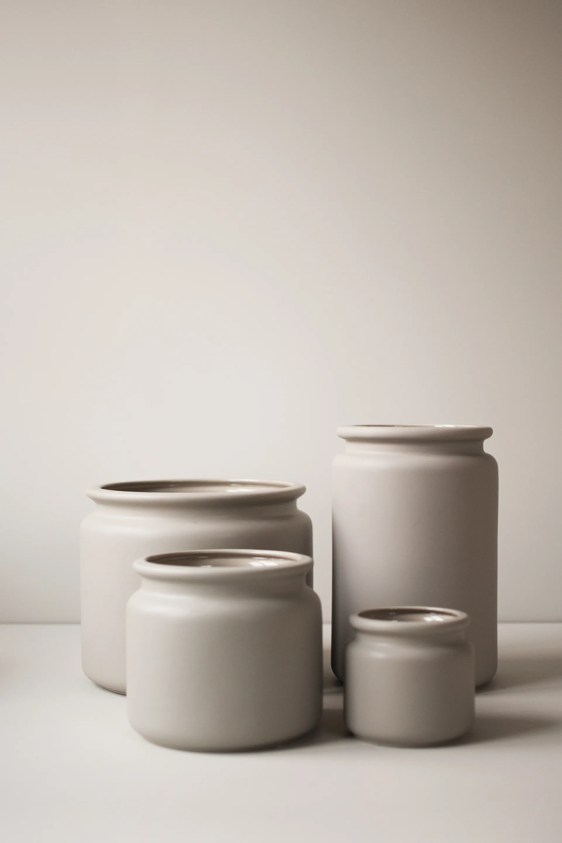 Vaso de flores mole (cinza) Pure, médio, Ø 23 cm DBKD