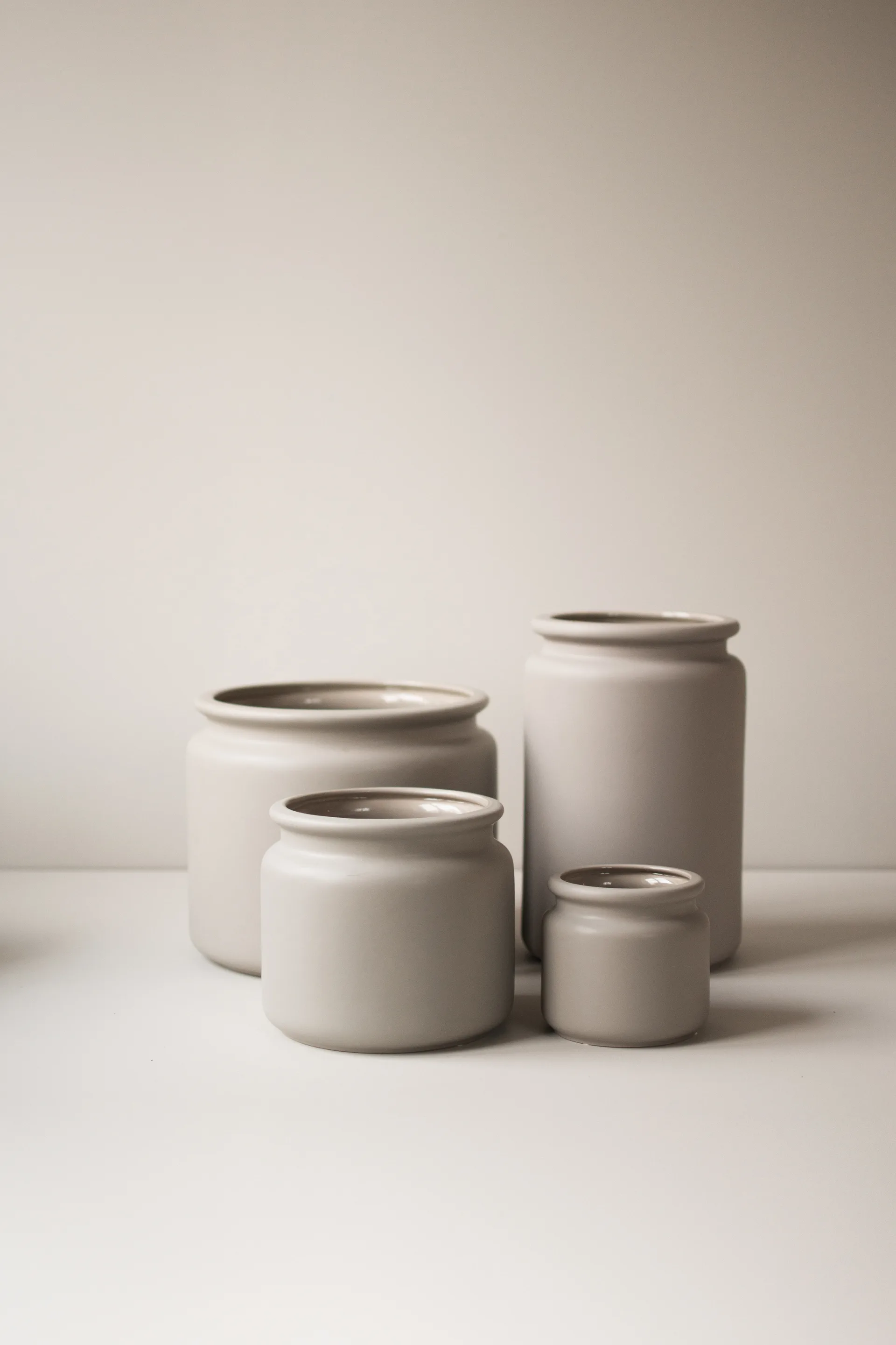 Vaso de flores mole (cinza) Pure, médio, Ø 23 cm DBKD