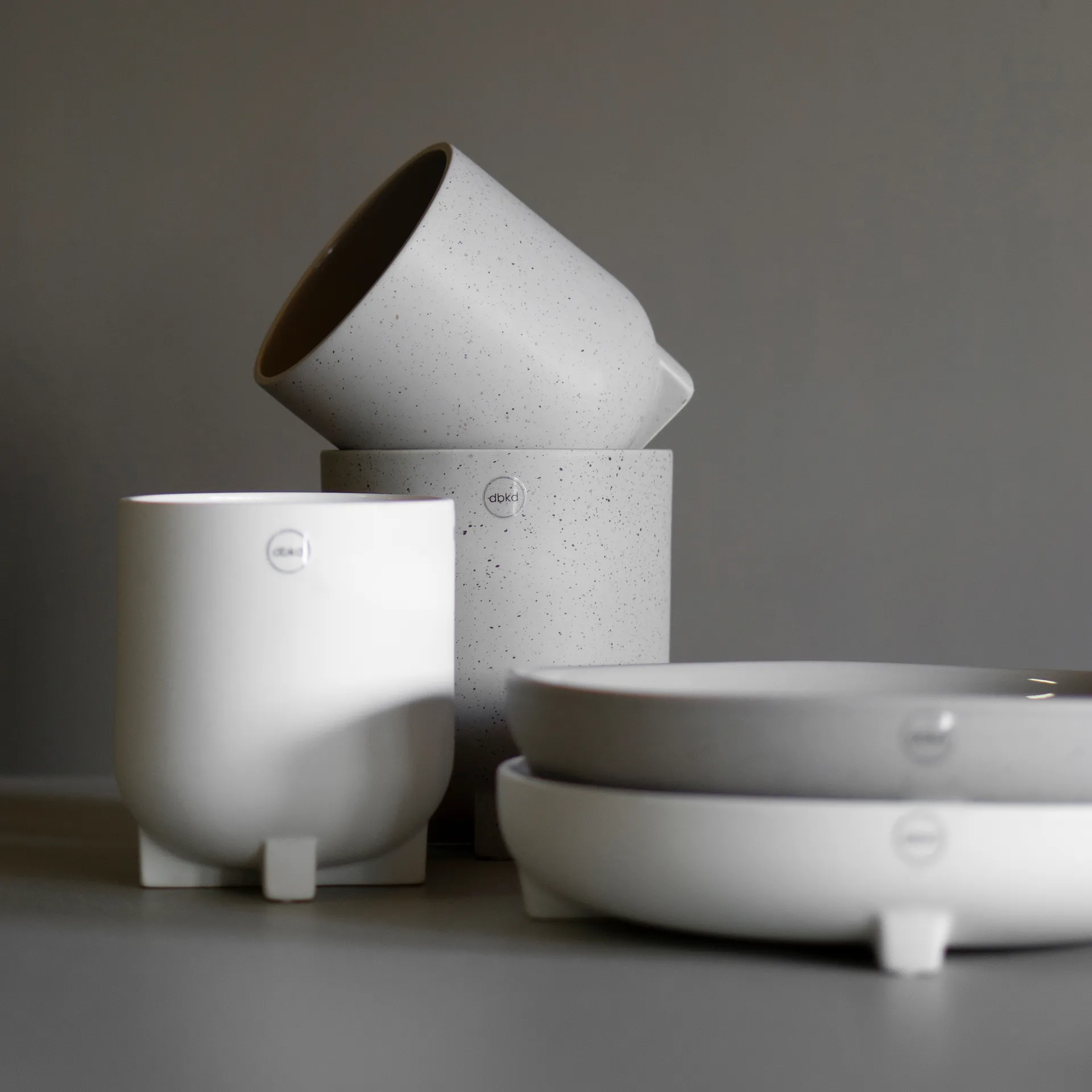 Vaso de flores Plus Ø14 cm, mole dot DBKD