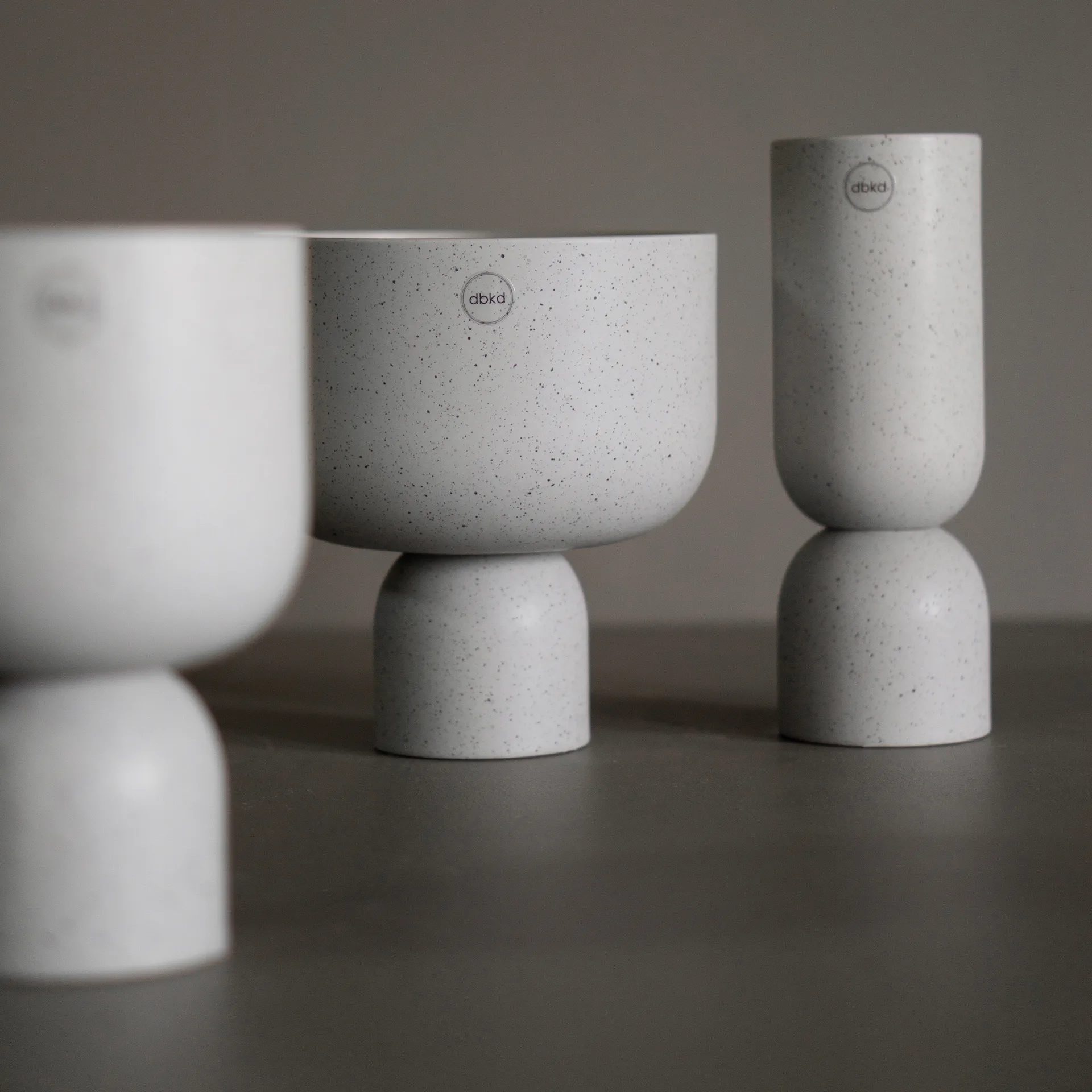 Vaso de flores Post Ø18 cm, mole dot DBKD