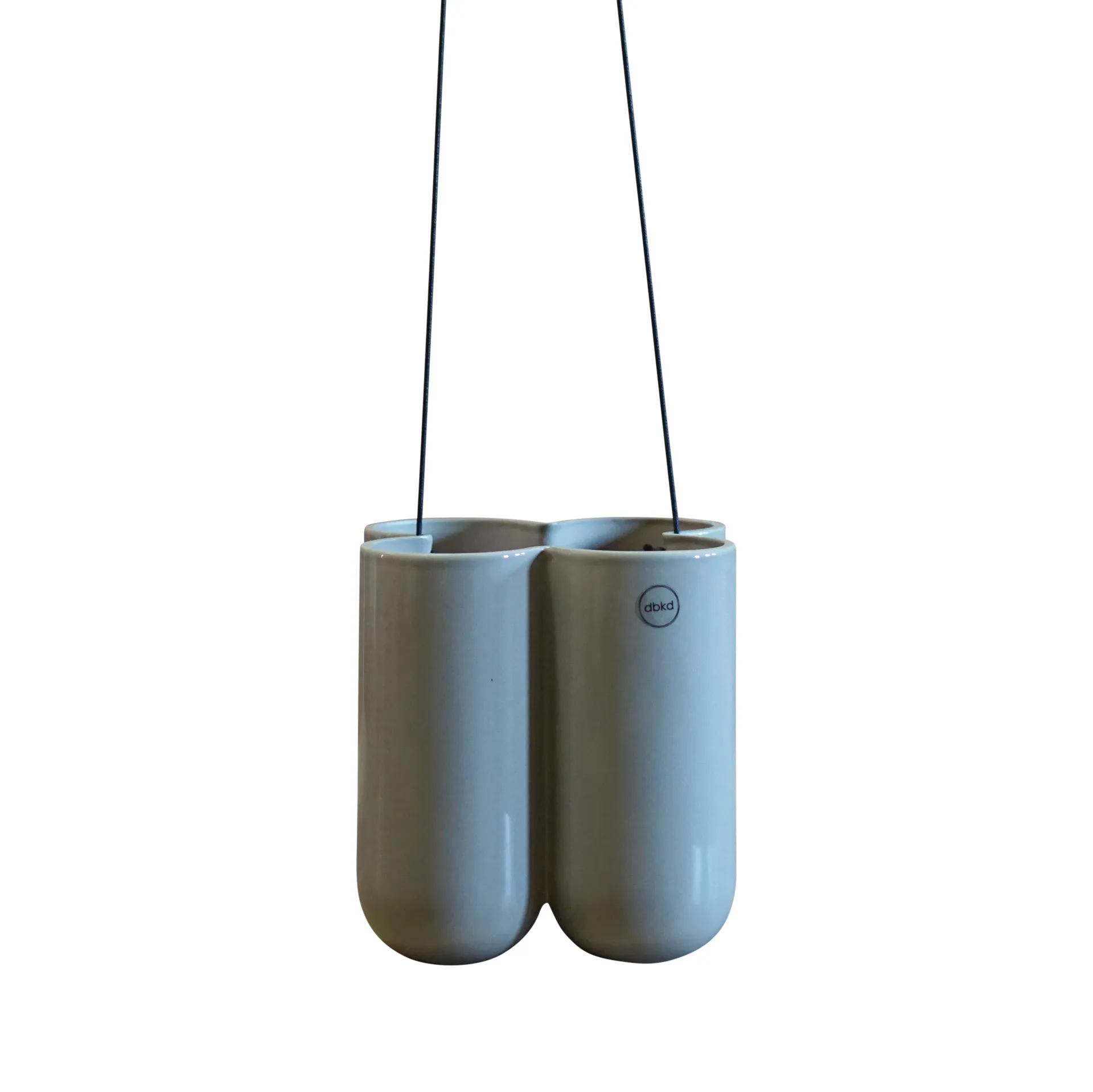 Vaso de flores suspenso mole brilhante More, grande Ø16 cm DBKD