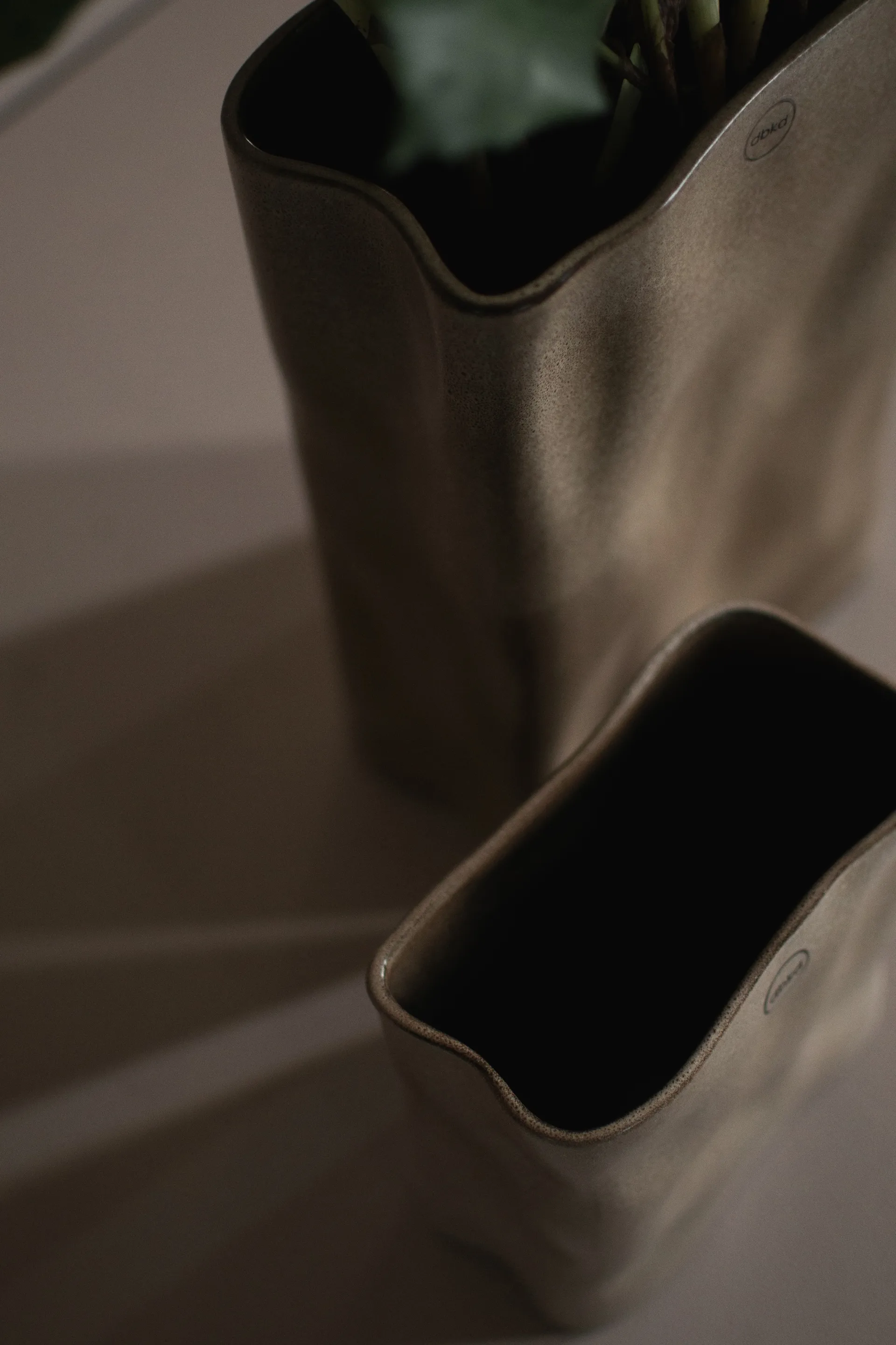 Vaso Meadow H18 cm, Beige DBKD