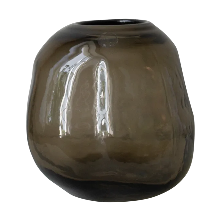 Vaso Pebble - Castanho, pequeno Ø20 cm - DBKD