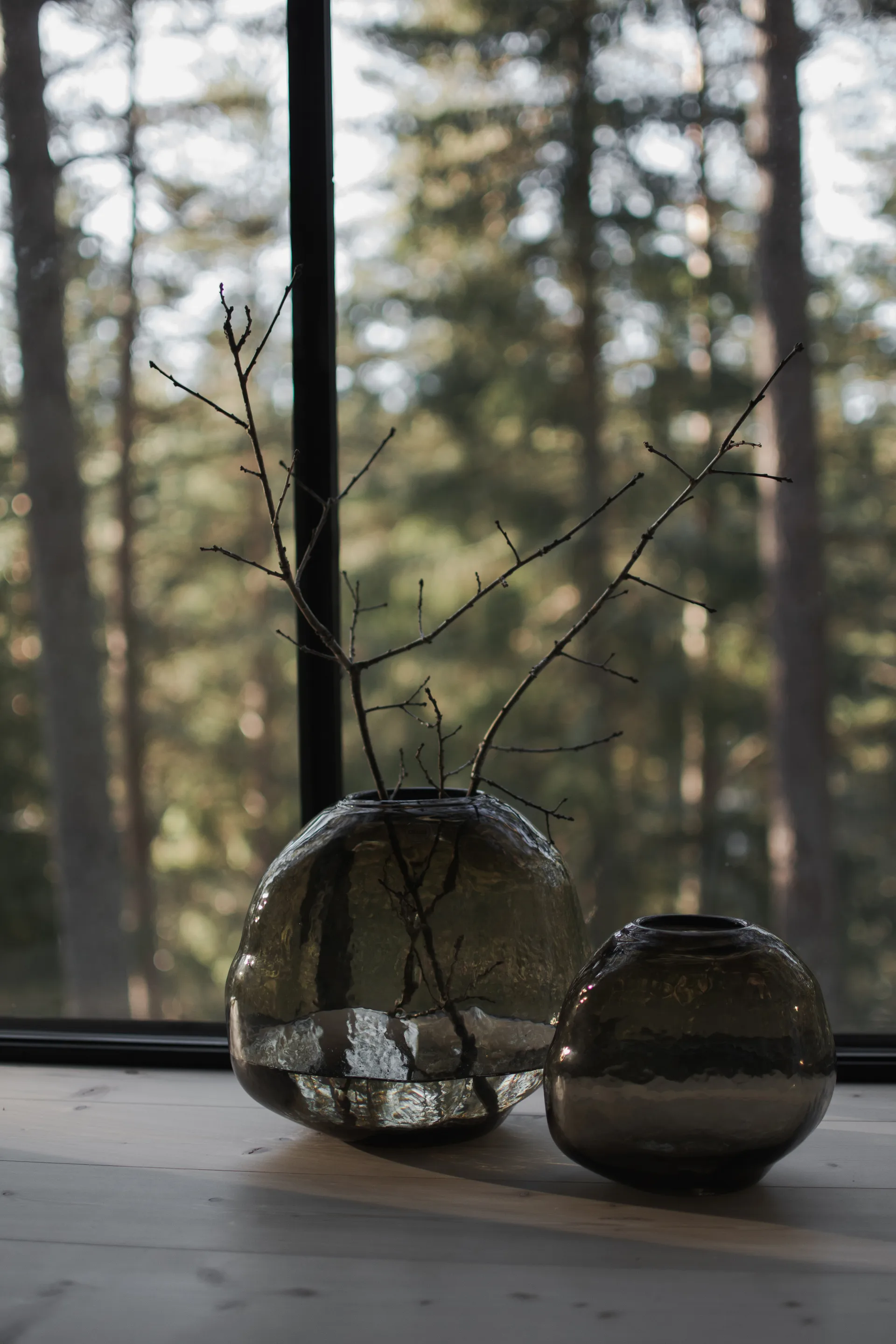 Vaso Pebble, Castanho, pequeno Ø20 cm DBKD