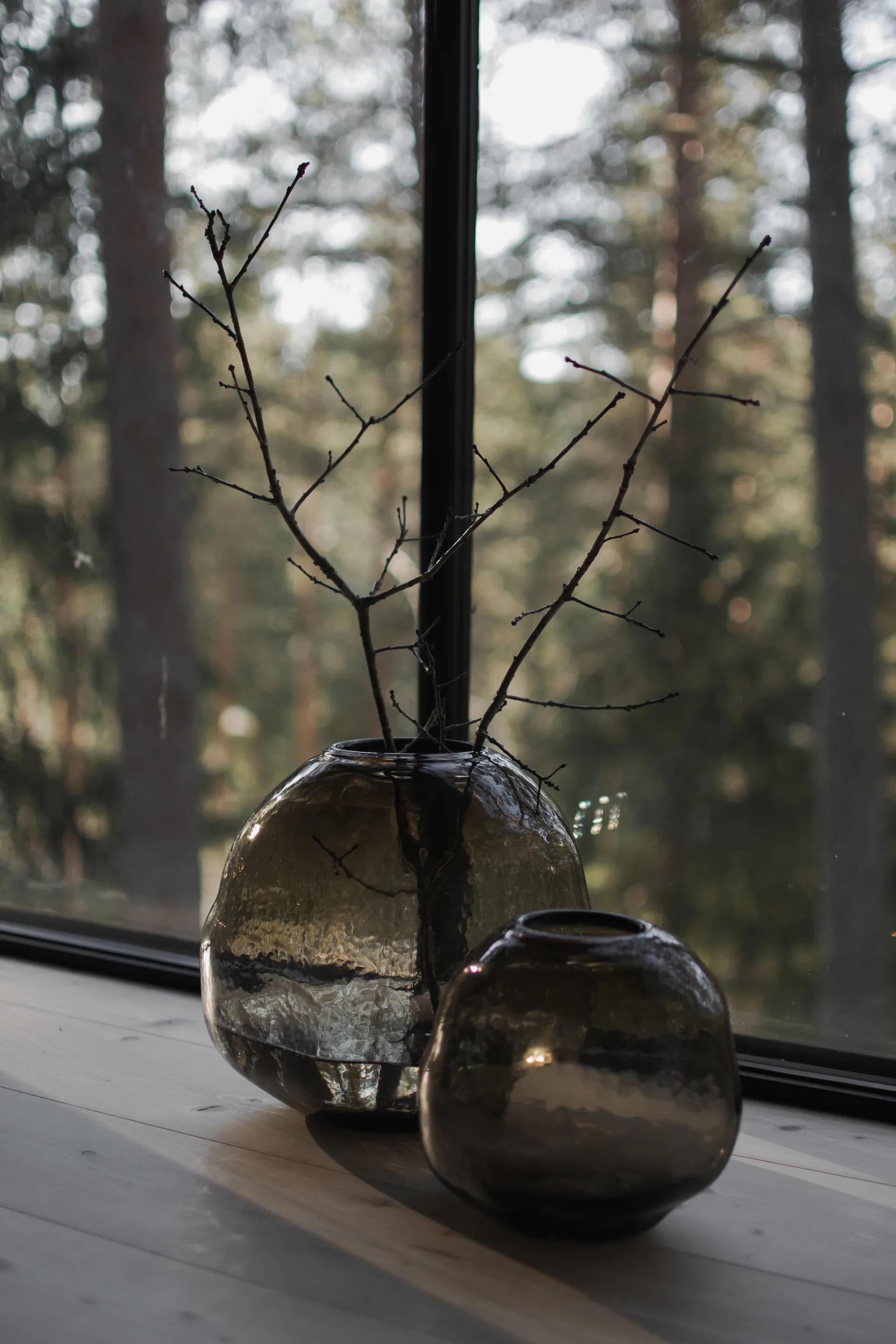 Vaso Pebble marrom, Stor Ø28 cm DBKD