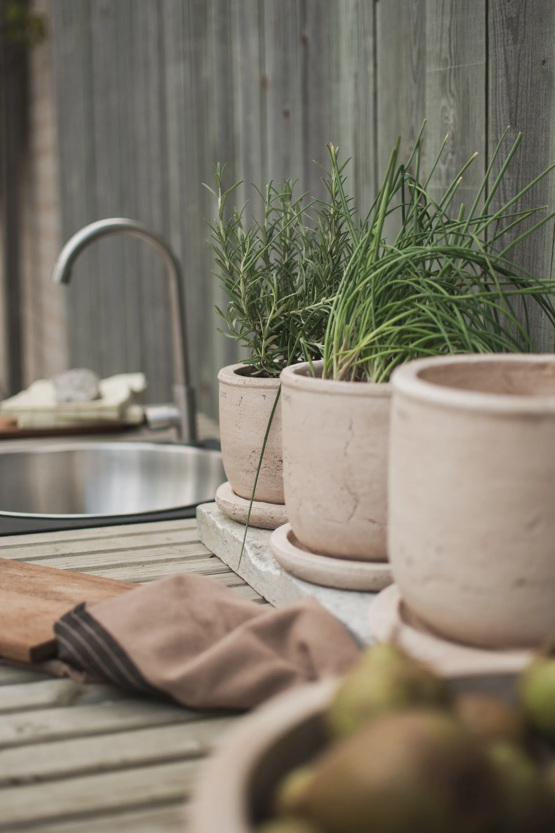 Vaso Terra, Areia, Ø14x14 cm DBKD