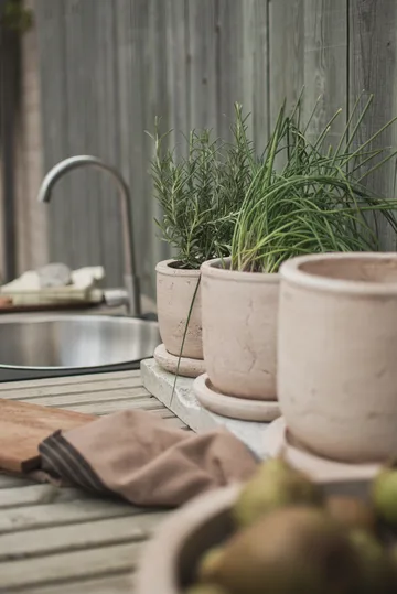 Vaso Terra - Areia, Ø14x14 cm - DBKD