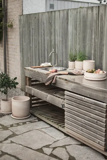 Vaso Terra - Areia, Ø16x16 cm - DBKD