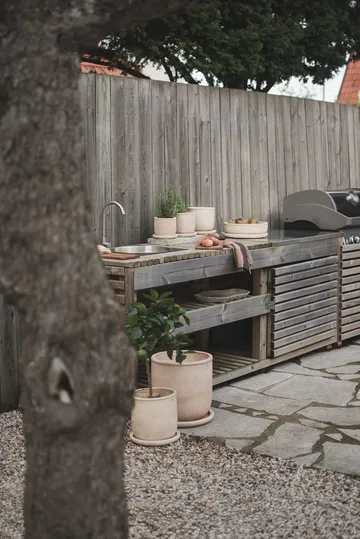 Vaso Terra - Areia, Ø16x16 cm - DBKD