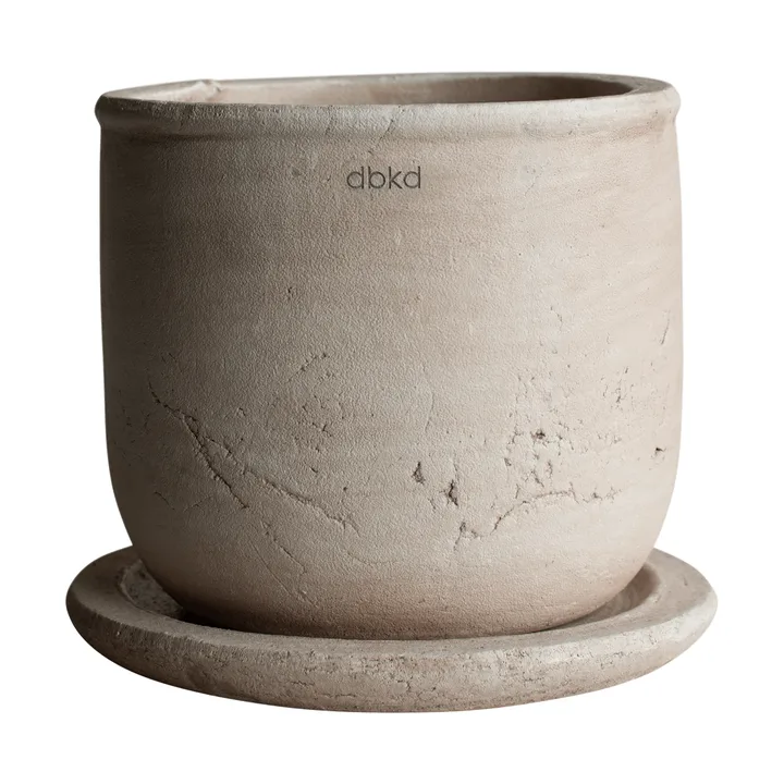 Vaso Terra - Areia, Ø18x18 cm - DBKD