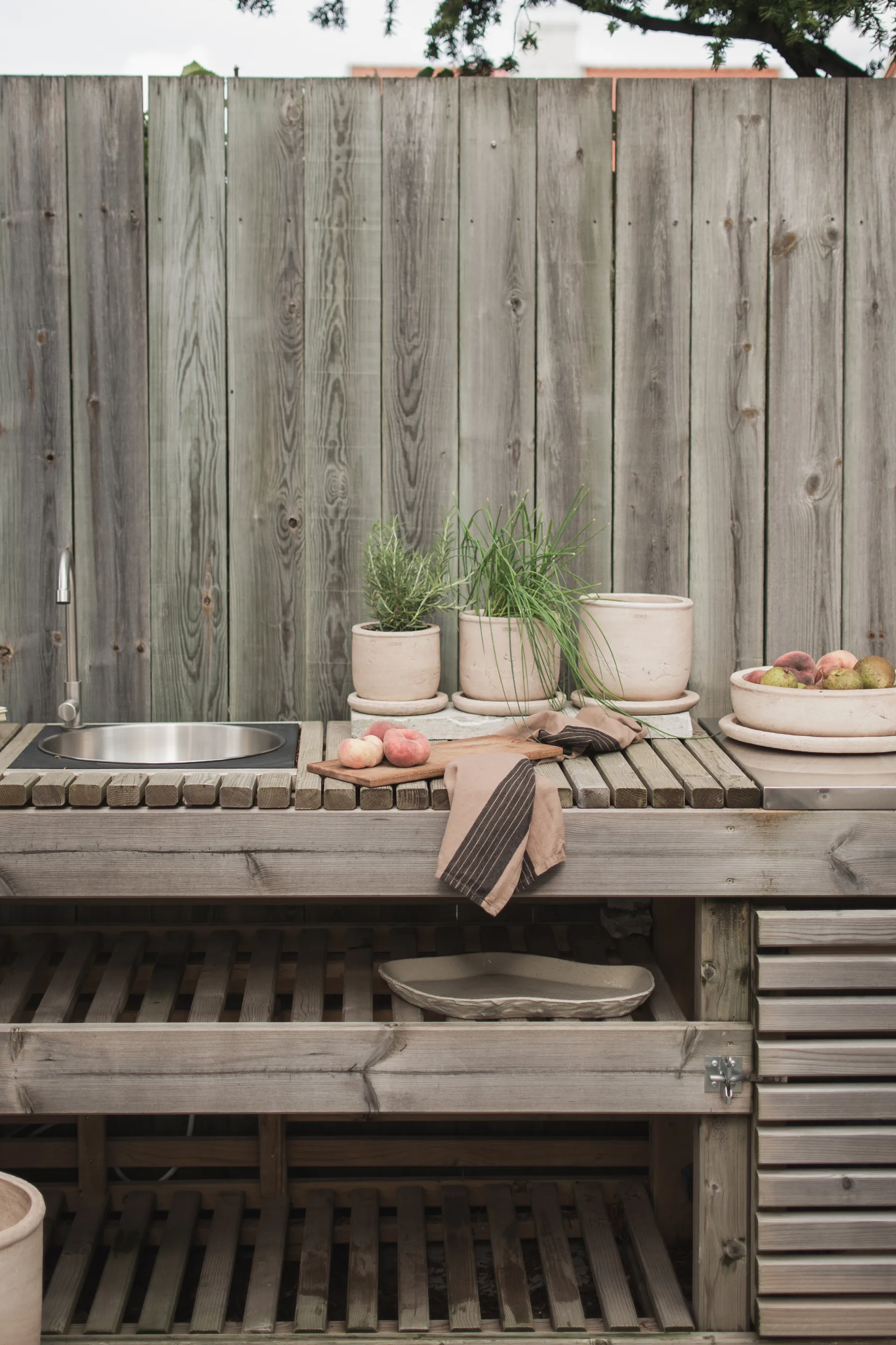 Vaso Terra, Areia, Ø18x18 cm DBKD