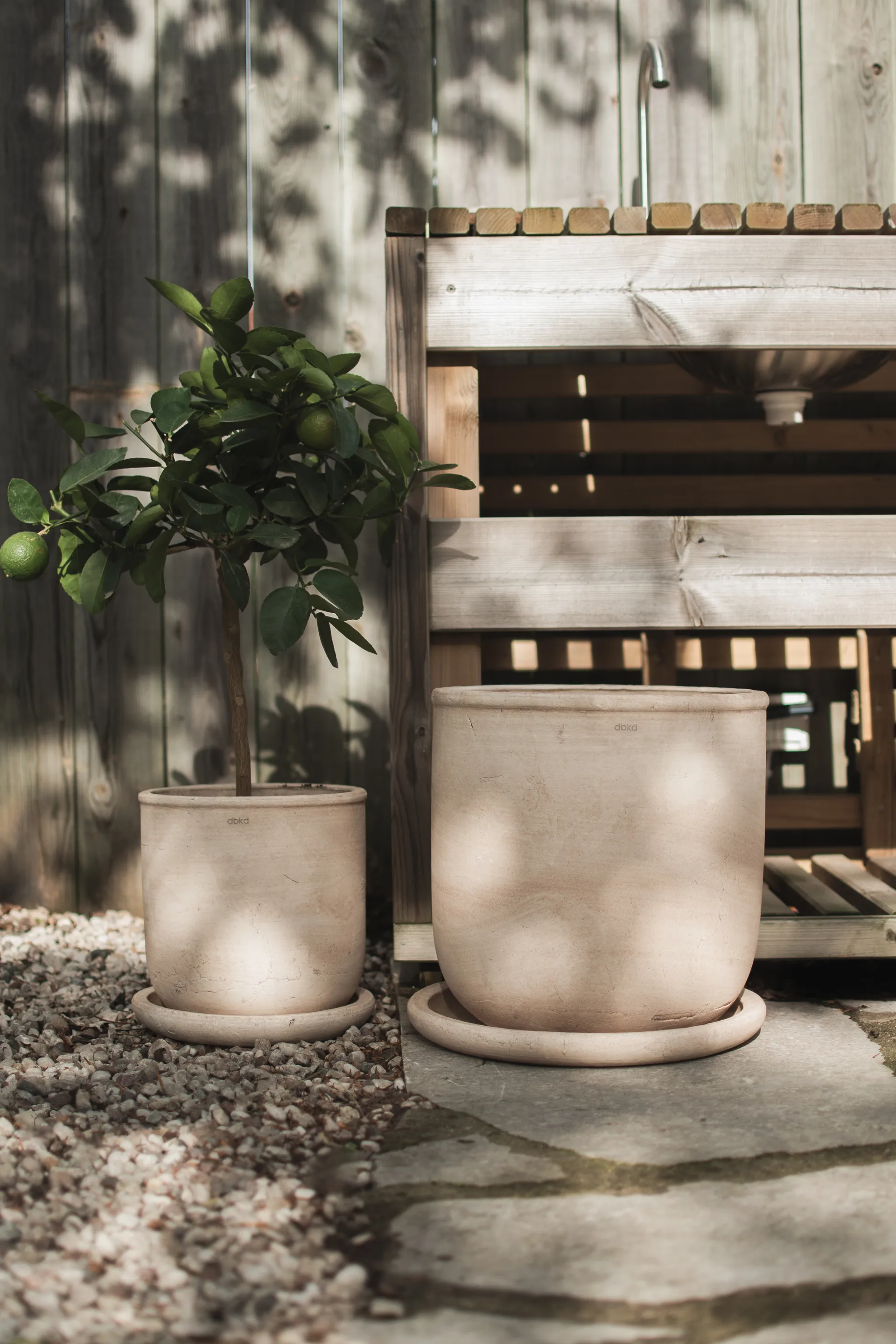 Vaso Terra, Areia, Ø23x26 cm DBKD