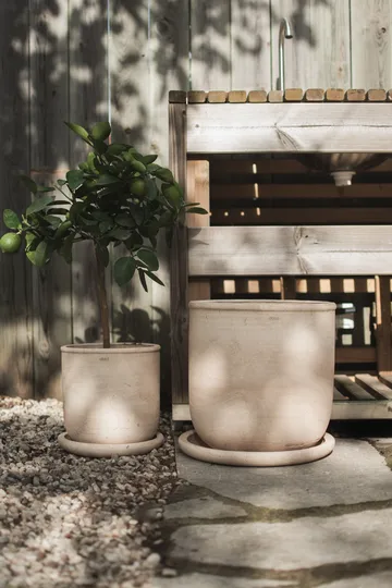 Vaso Terra - Areia, Ø23x26 cm - DBKD