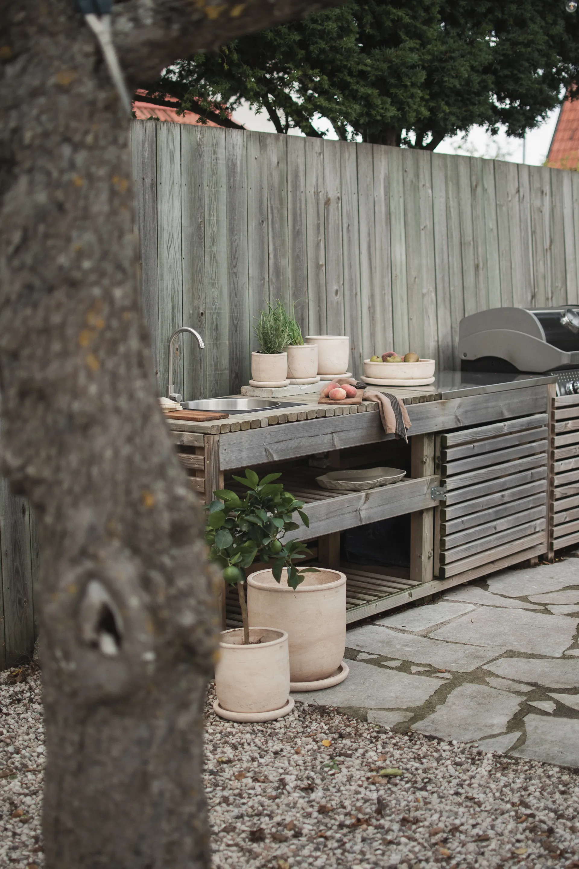 Vaso Terra, Areia, Ø23x26 cm DBKD