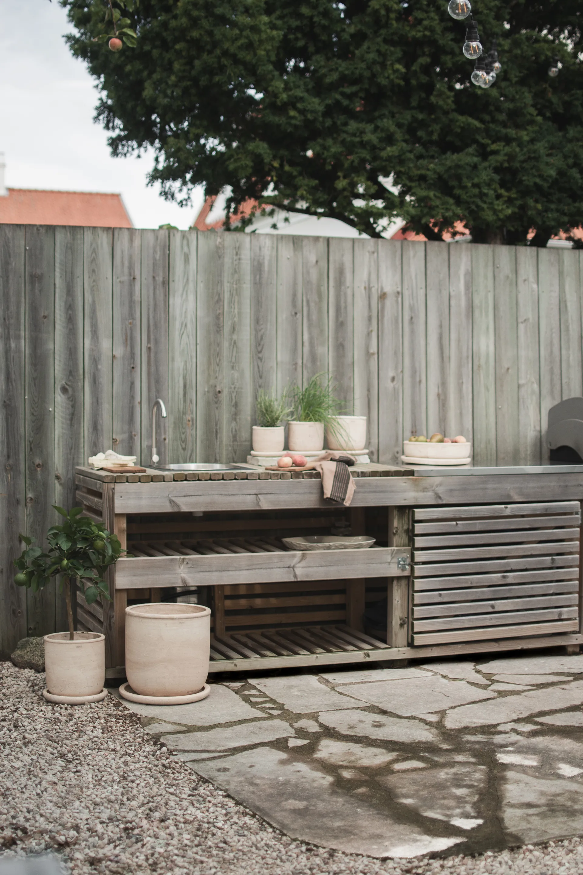 Vaso Terra, Areia, Ø23x26 cm DBKD