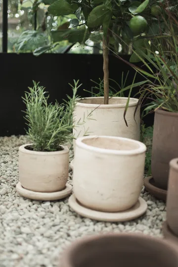 Vaso Terra - Areia, Ø23x26 cm - DBKD