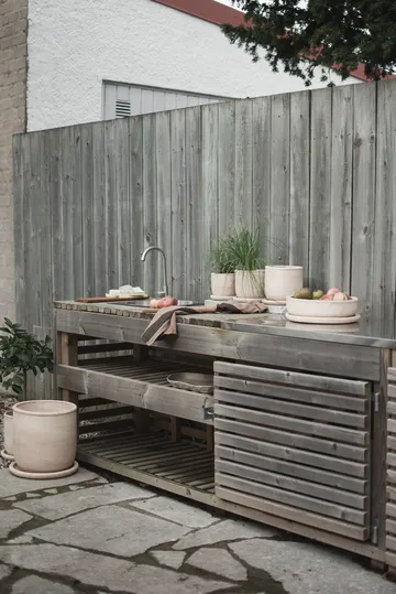 Vaso Terra bowl - Areia, Ø30x10,5 cm - DBKD