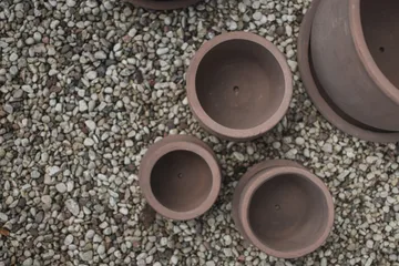 Vaso Terra - Castanho, Ø14x14 cm - DBKD