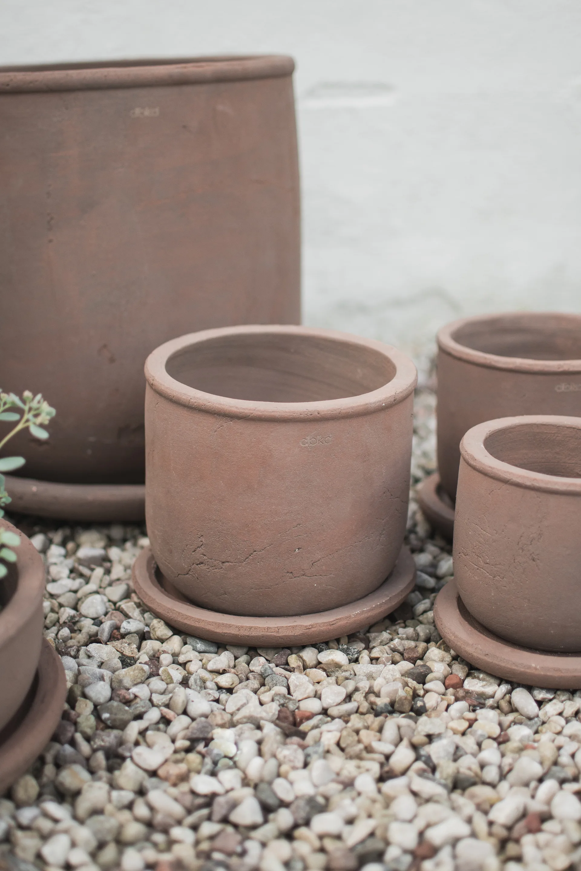 Vaso Terra, Castanho, Ø18x18 cm DBKD