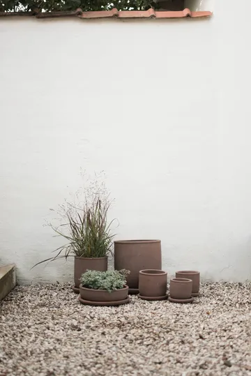 Vaso Terra - Castanho, Ø23x26 cm - DBKD