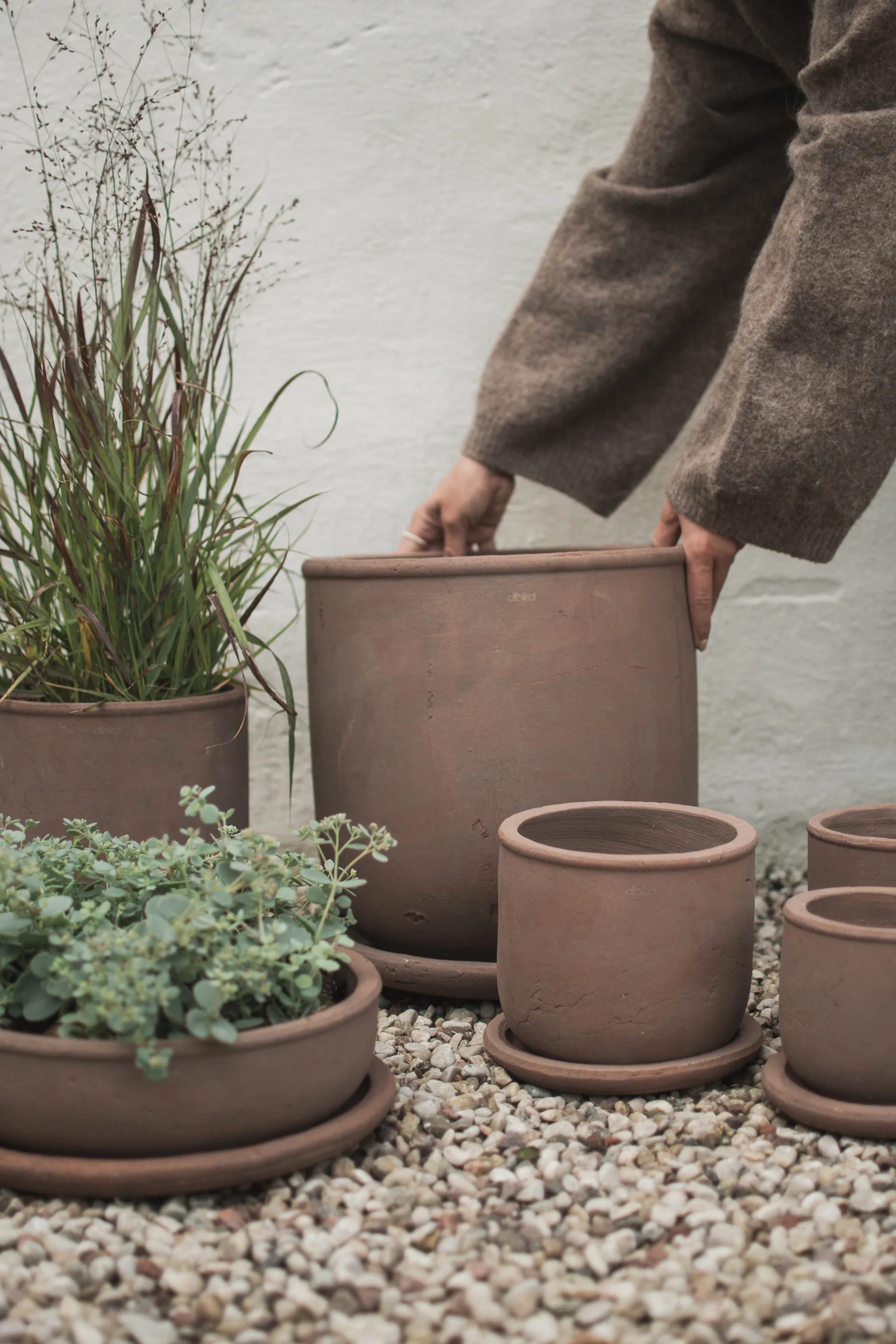 Vaso Terra, Castanho, Ø33x36 cm DBKD