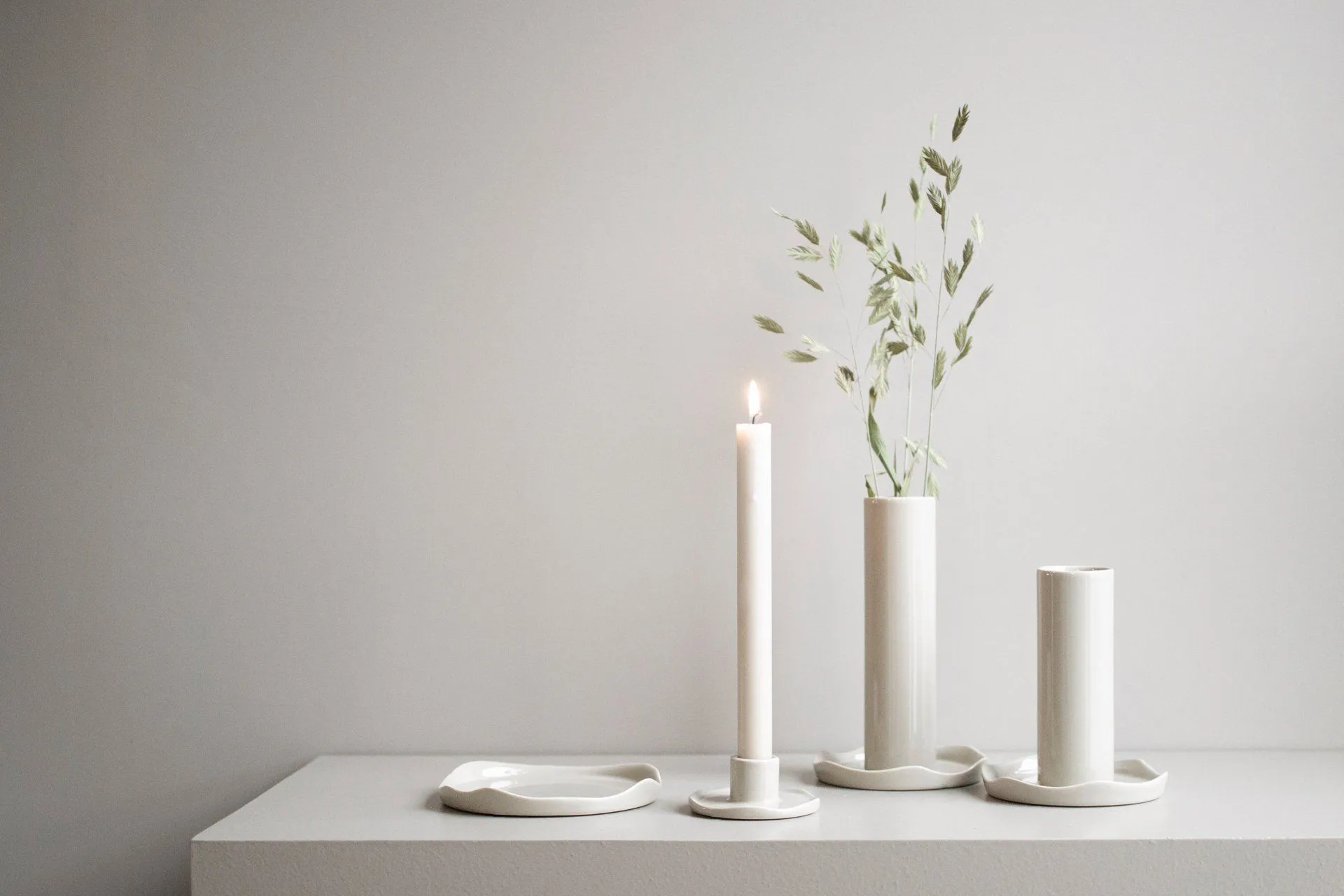 Vaso Wave 20 cm, shiny mole DBKD