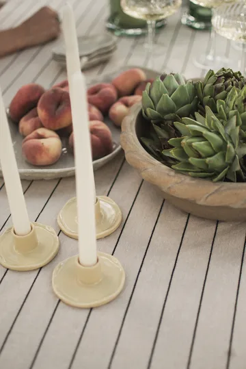 Wave castiçal - Amarelo brilhante - DBKD