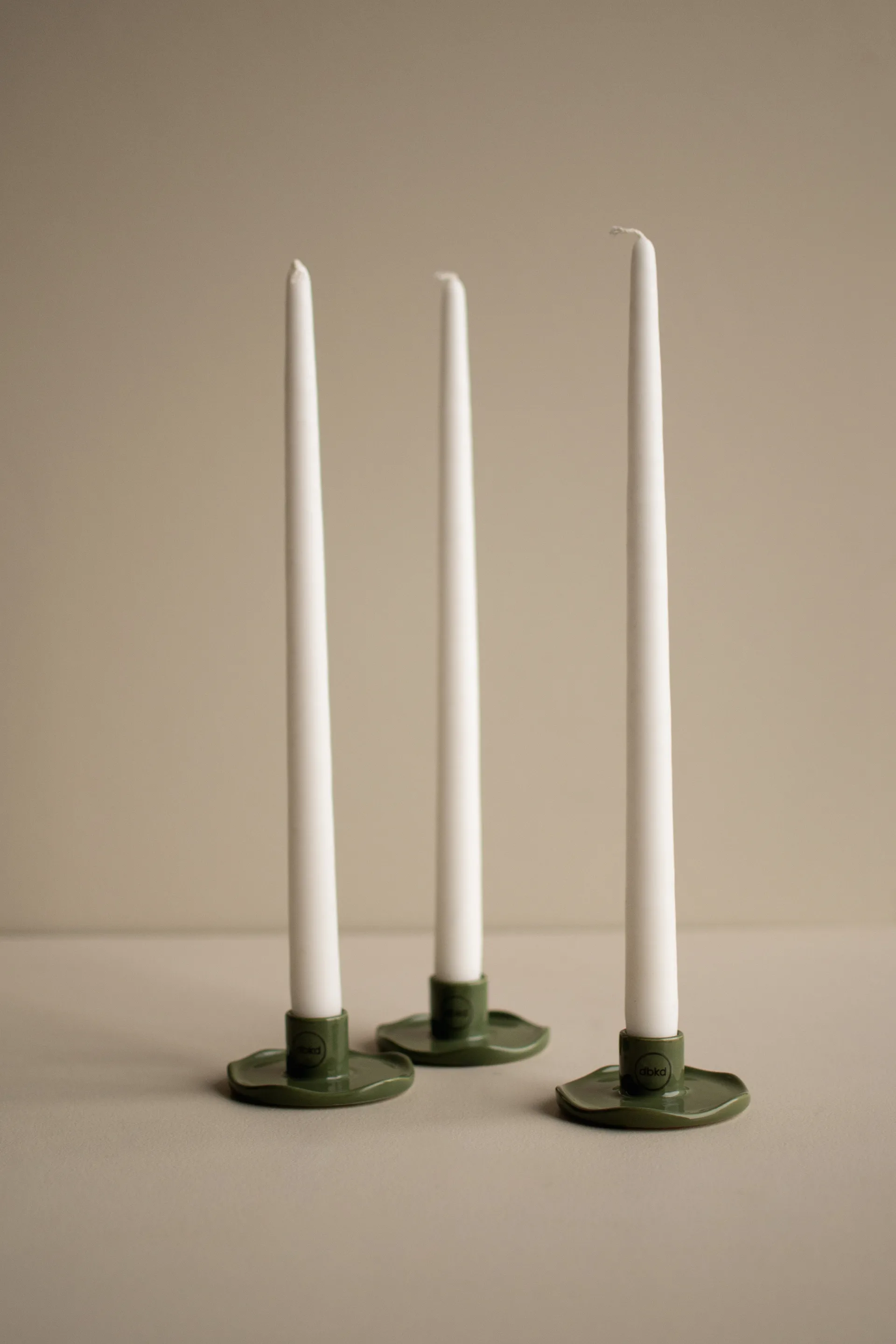 Wave porta-velas, Verde brilhante DBKD