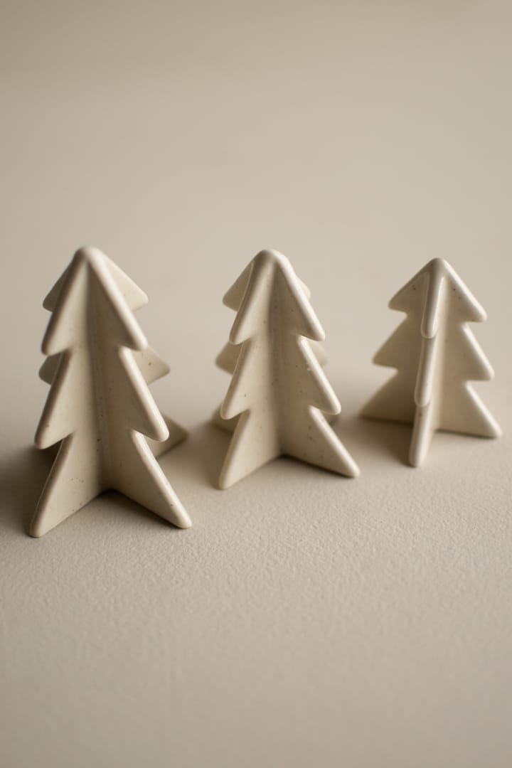 Winter decoração para árvore, Baunilha, 8 cm DBKD
