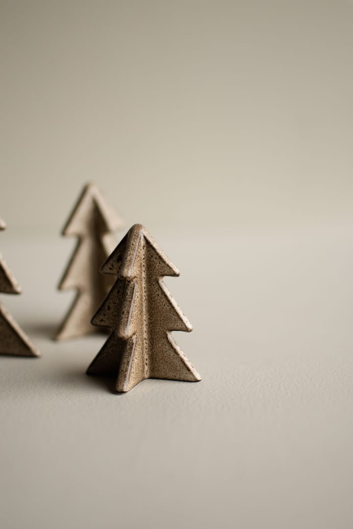 Winter decoração para árvore, Bege, 7 cm DBKD