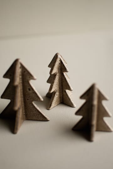 Winter decoração para árvore - Bege, 8 cm - DBKD