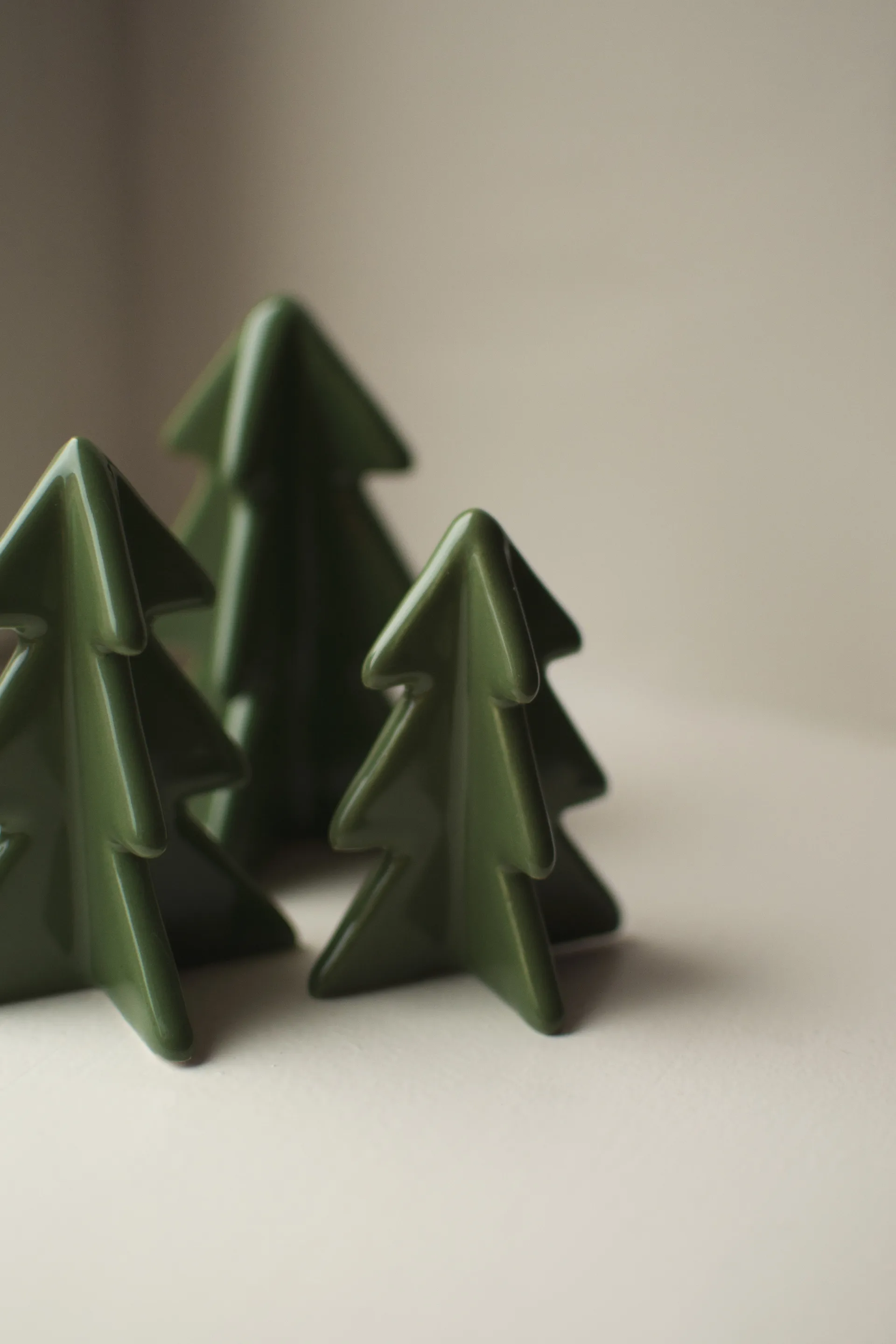 Winter decoração para árvore, Verde, 7 cm DBKD