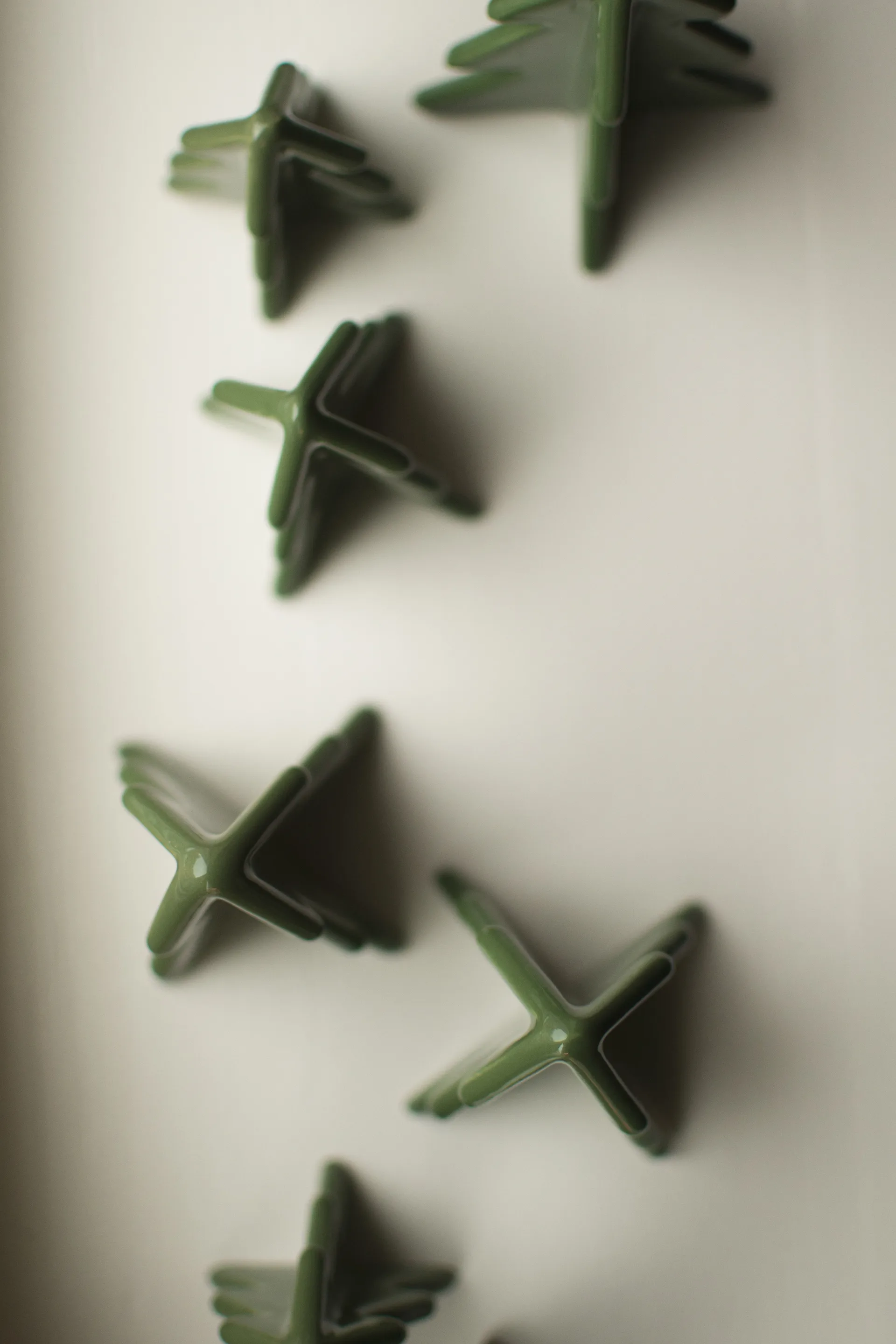 Winter decoração para árvore, Verde, 7 cm DBKD