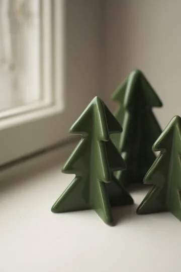 Winter decoração para árvore - Verde, 8 cm - DBKD