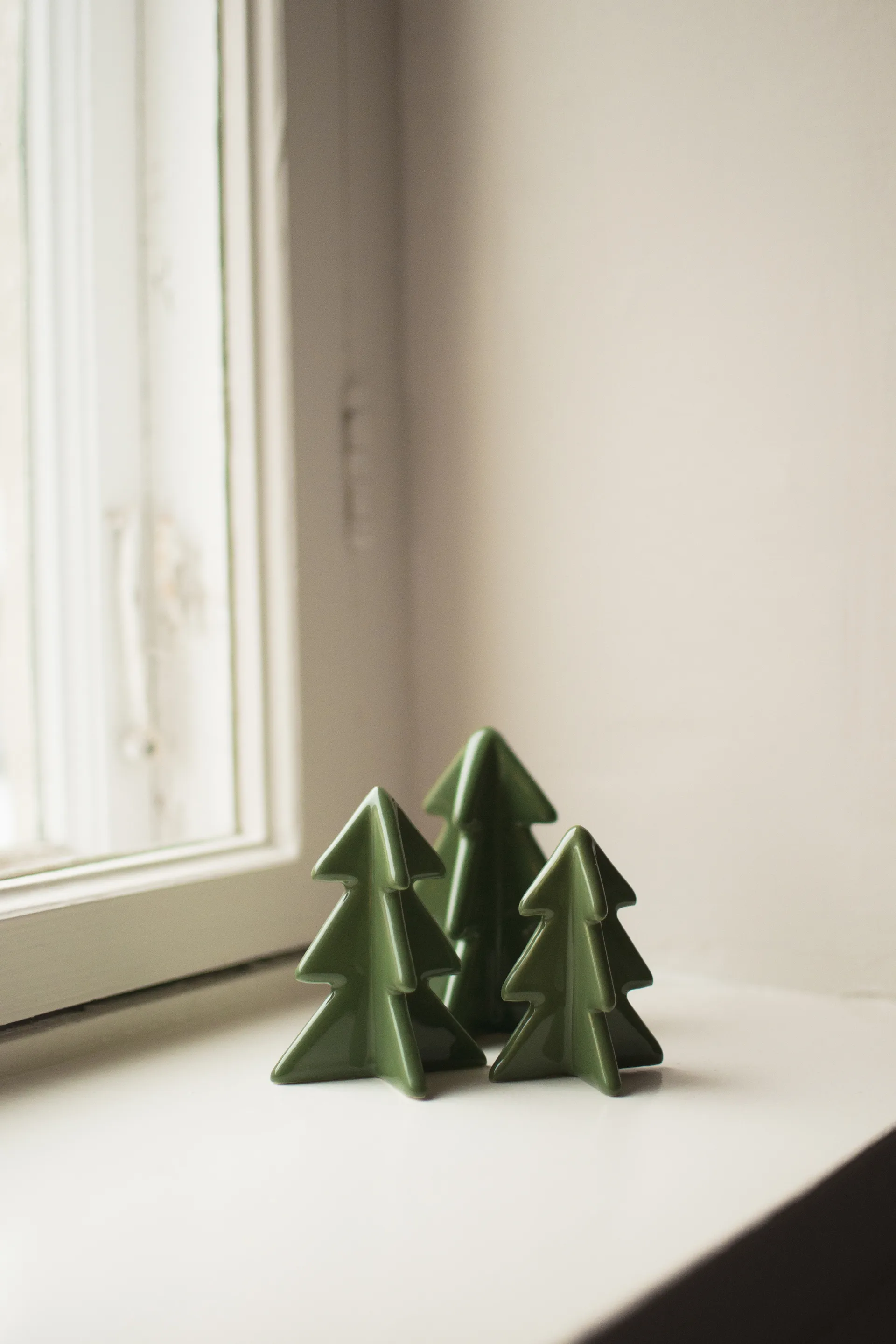 Winter decoração para árvore, Verde, 9,5 cm DBKD