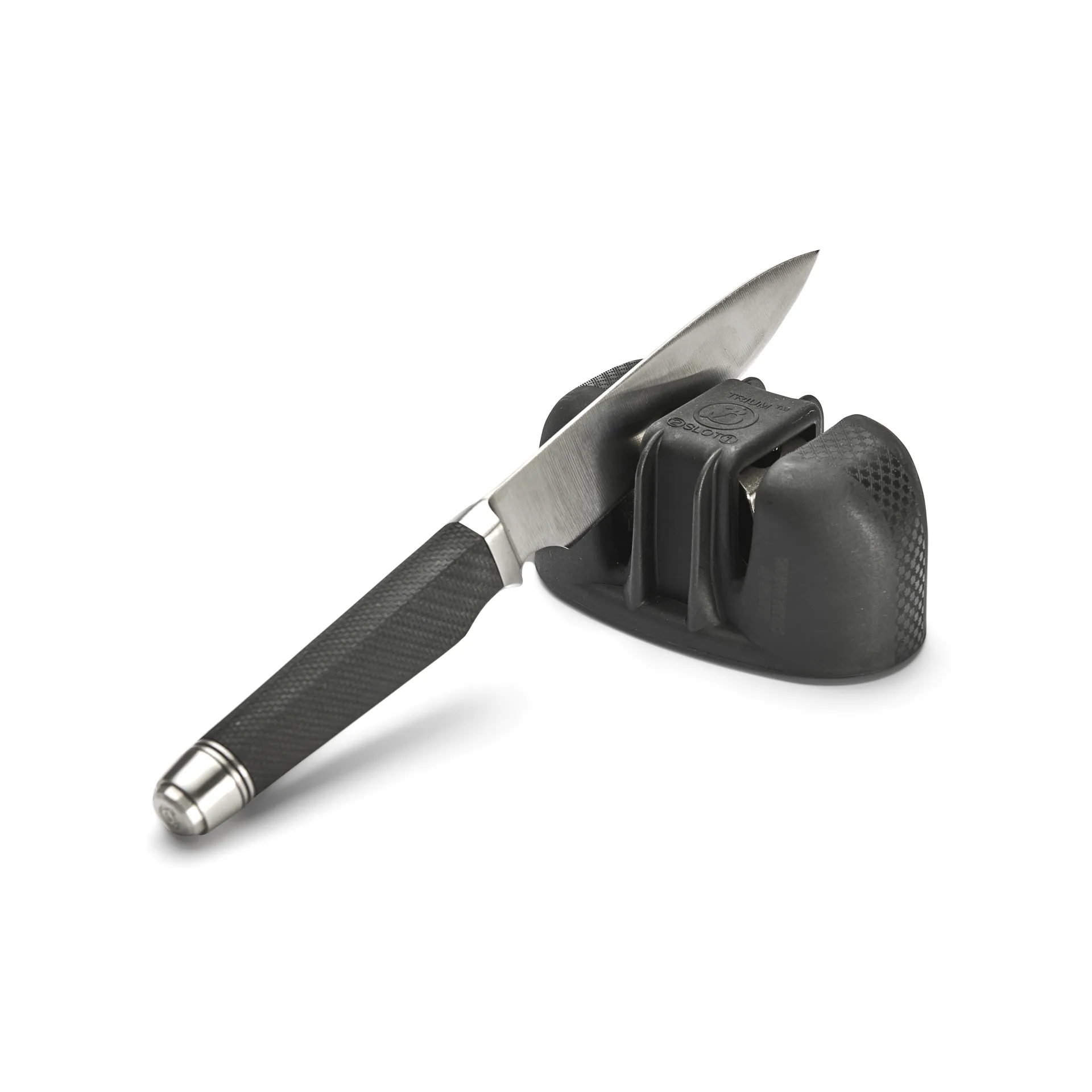 Afiador de facas duplo Trium Diamond Cams Pro, preto De Buyer