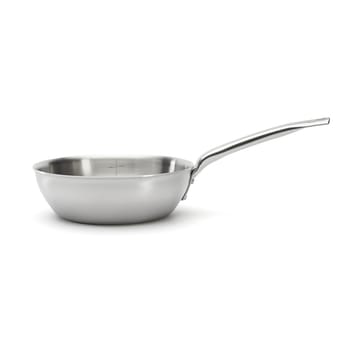Alchimy panela de saltear arredondada em aço inoxidável - Ø24 cm - De Buyer